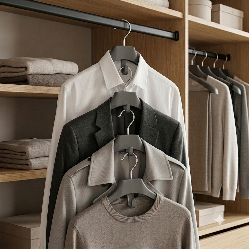 StackSmart Cascading Hangers – Set of 10